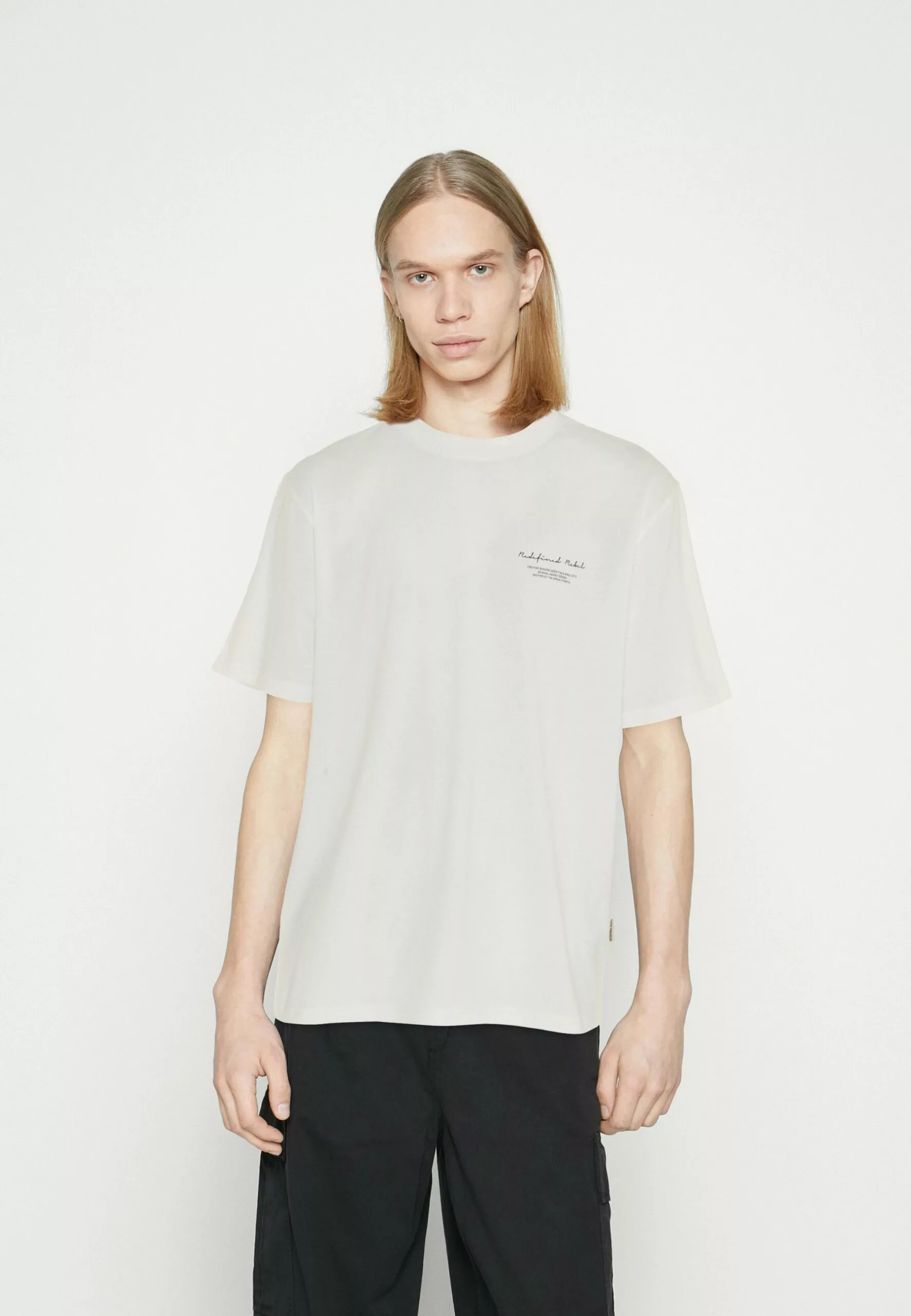 Redefined Rebel Rrraymond Tee - T-Shirt Print - Pristine