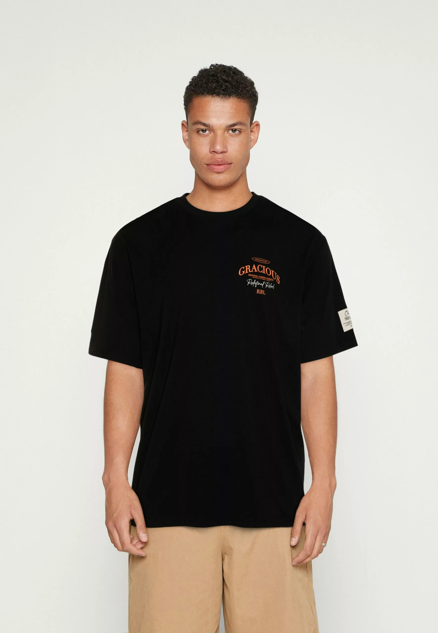 Redefined Rebel Tee Unisex - T-Shirt Print - Black