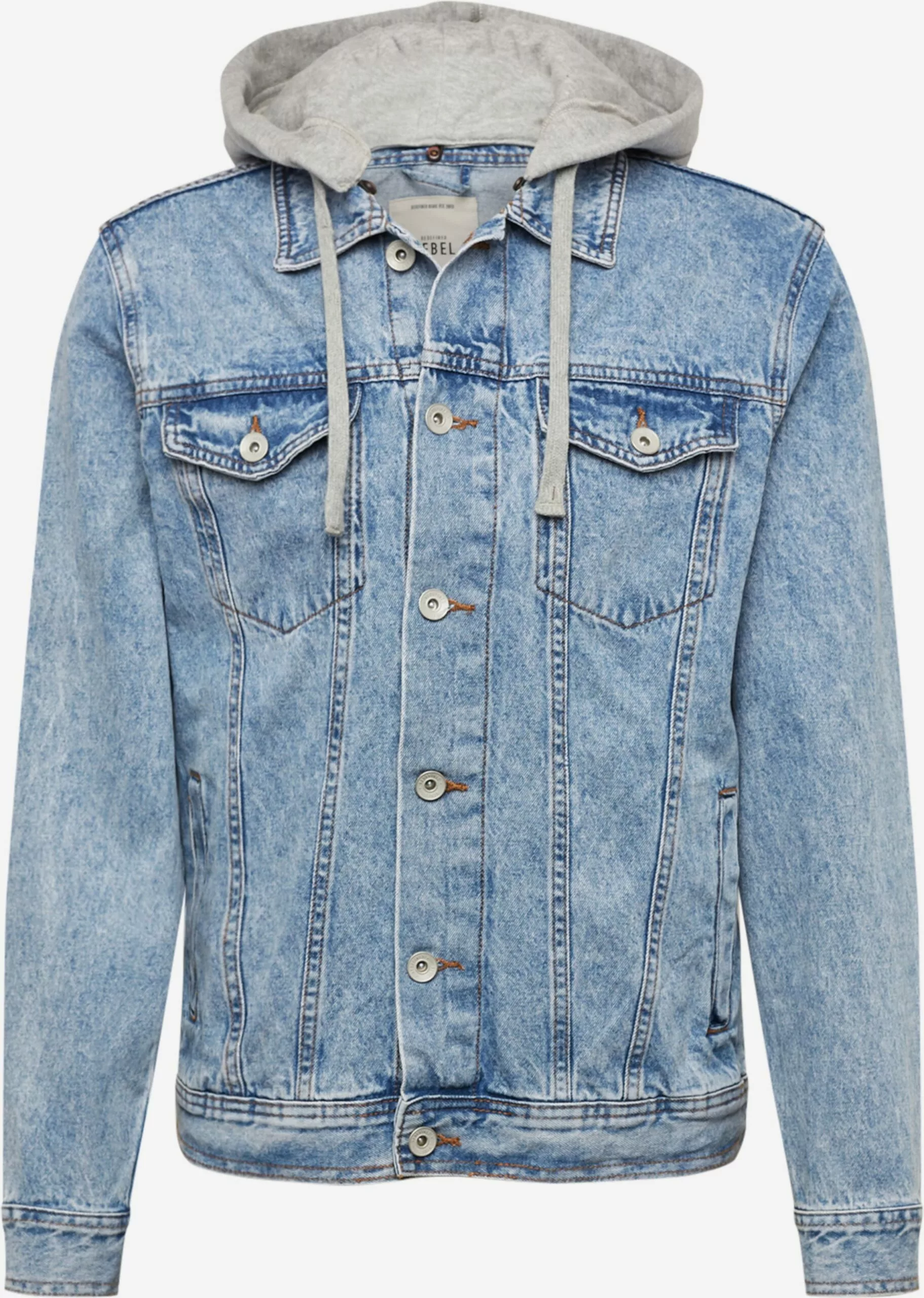 Redefined Rebel Spijkerjassen Tussenjas Russell Heren Blauw