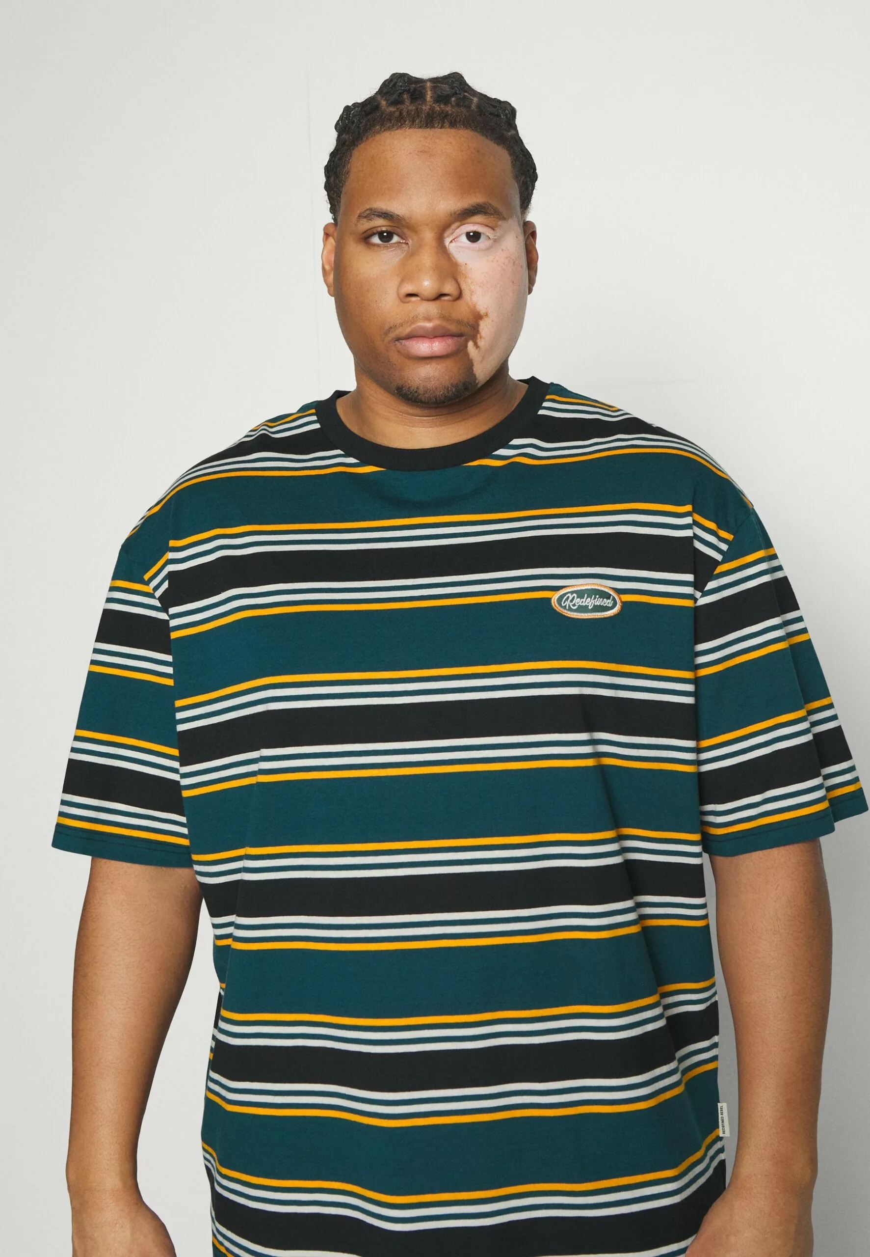 Redefined Rebel Tucker Tee - T-Shirt Print - Flame Orange - Afbeelding 4