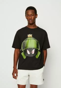 Redefined Rebel Sebastian Tee Unisex - T-Shirt Print - Black