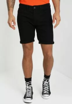 Redefined Rebel Copenhagen - Jeansshort - Deep Black