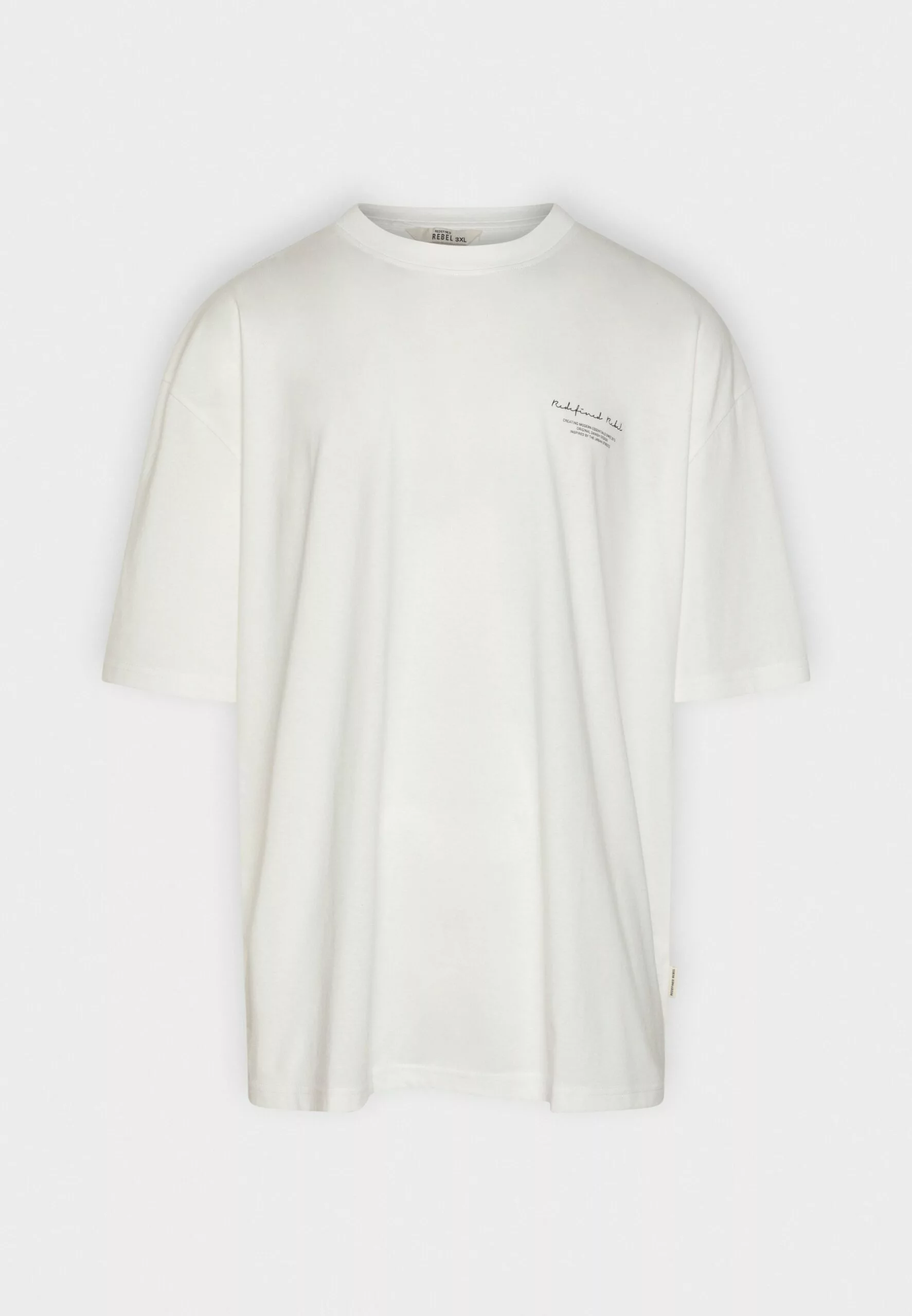 Redefined Rebel Rrraymond Tee Plus - T-Shirt Print - Pristine - Afbeelding 4