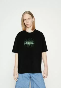 Redefined Rebel Anderson Tee Plus - T-Shirt Print - Black