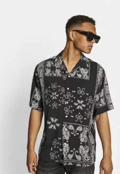 Redefined Rebel Rrflake- Overhemd - Black Paisley