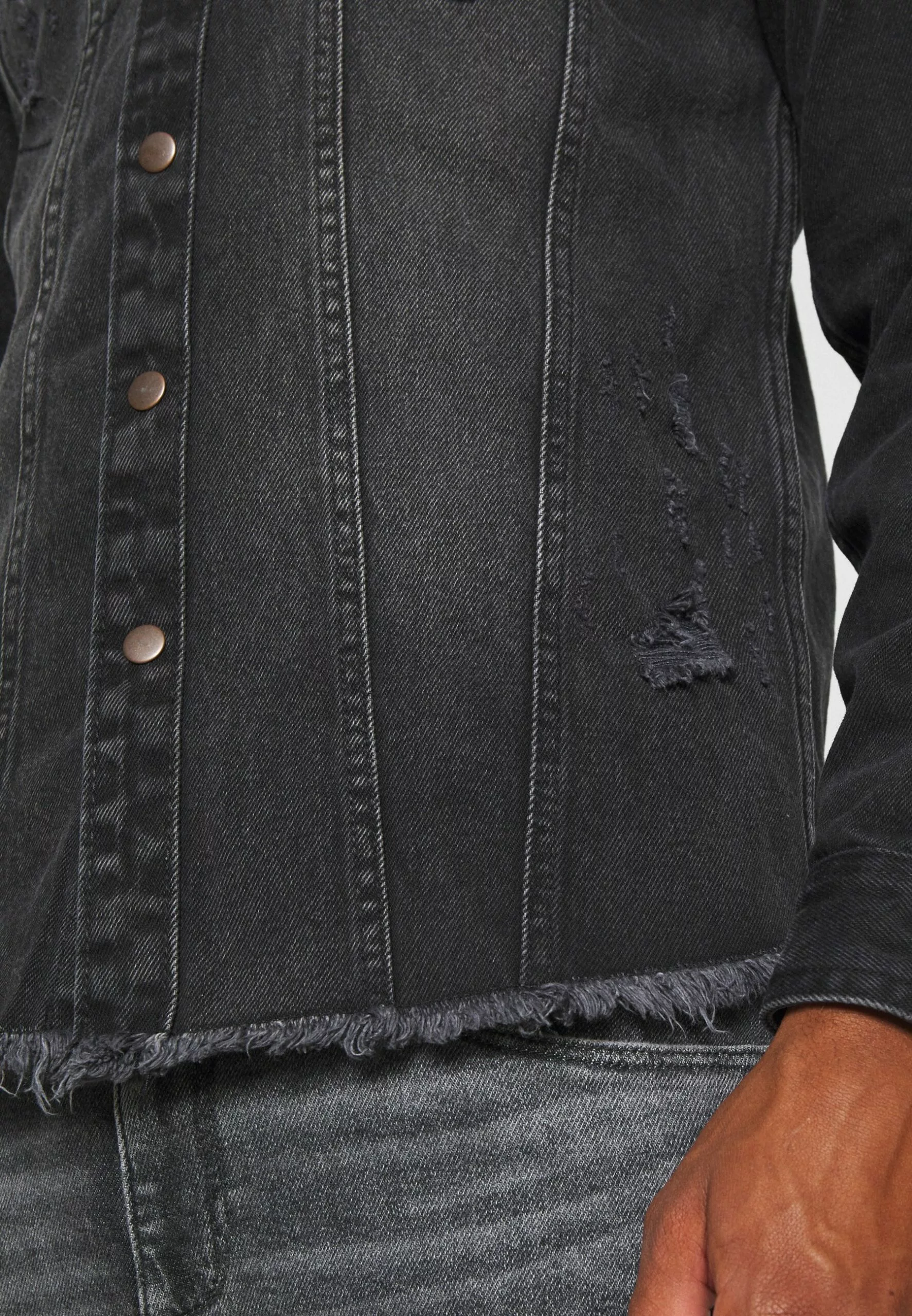 Redefined Rebel Jackson Jacket - Overhemd - Black/Grey - Afbeelding 6