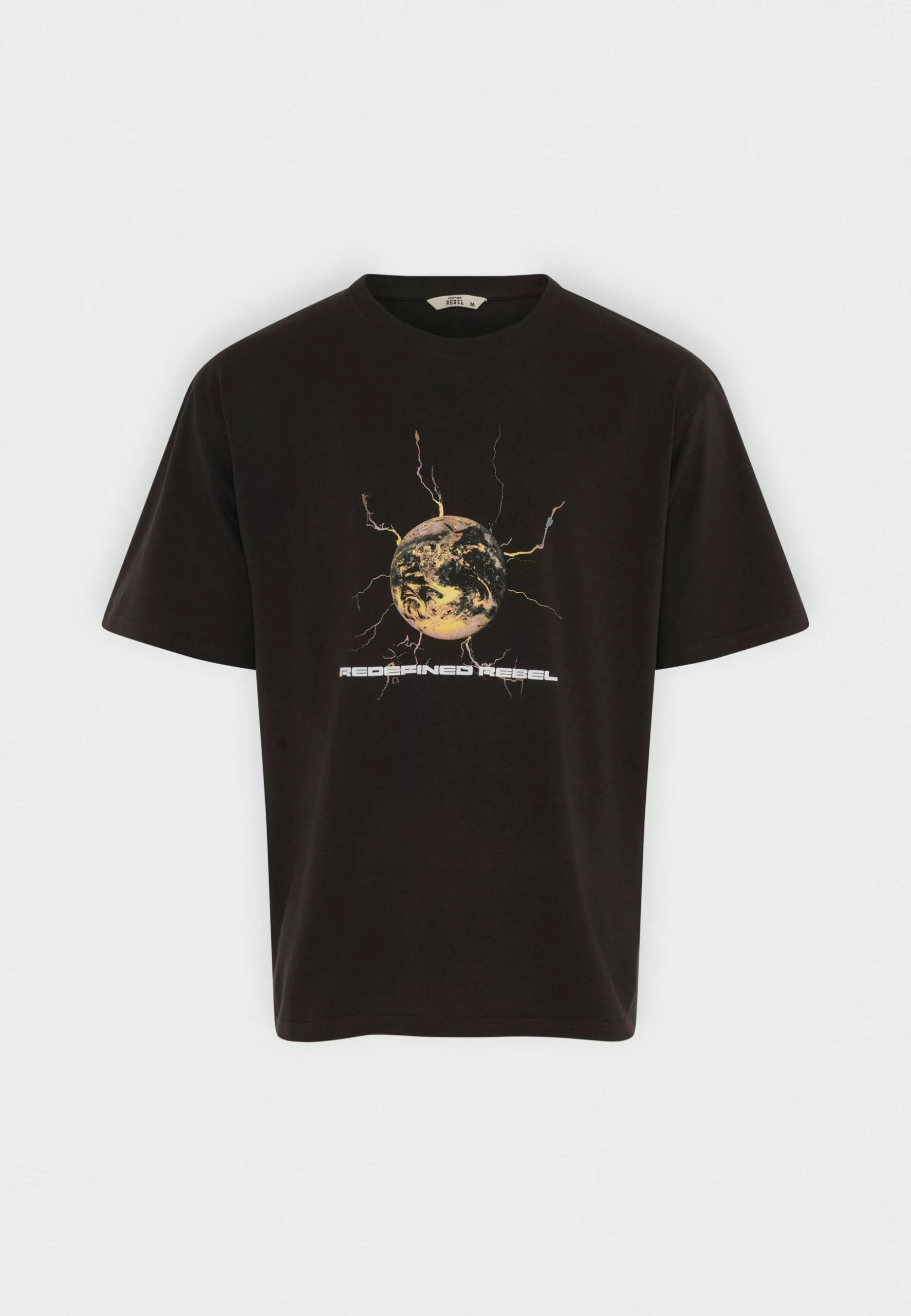 Redefined Rebel Rrharlan Tee - T-Shirt Print - Bristol Black - Afbeelding 4