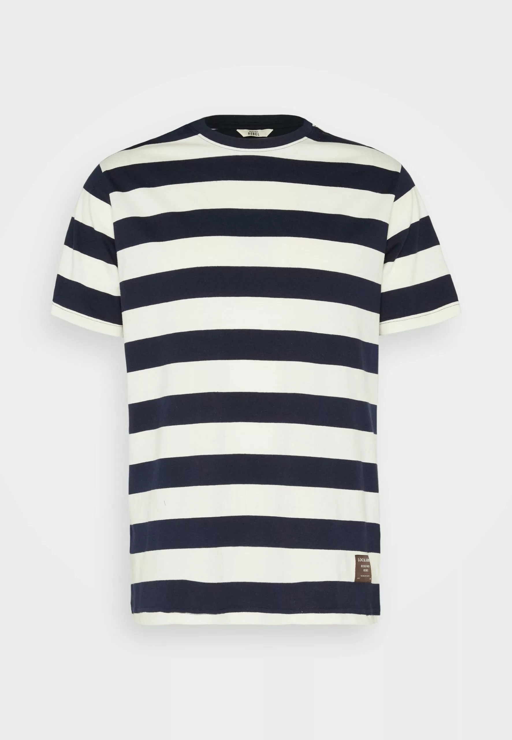 Redefined Rebel Julio Tee - T-Shirt Print - Navy - Afbeelding 5