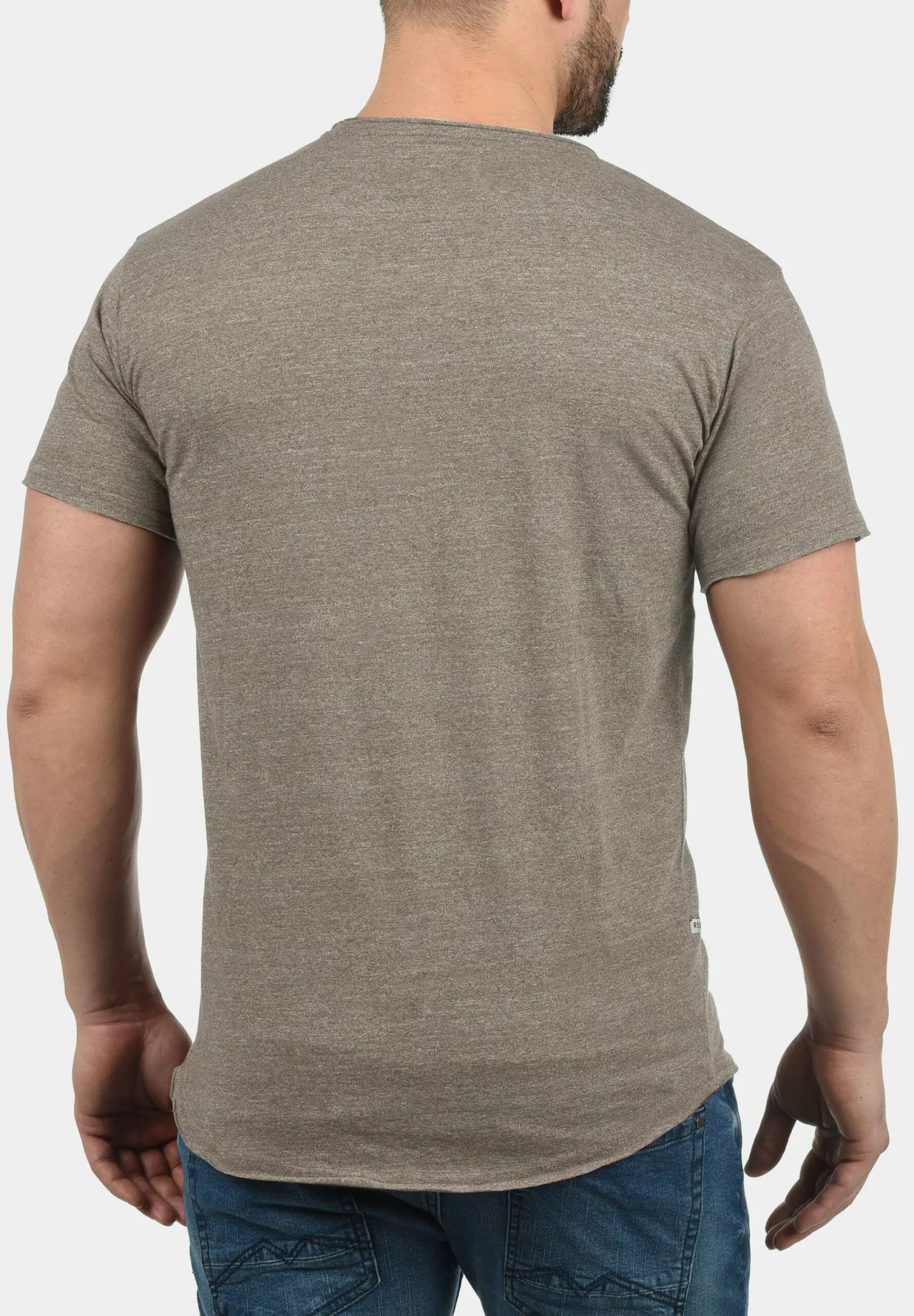 Redefined Rebel Maxton - T-Shirt Print - Faded Brow - Afbeelding 2