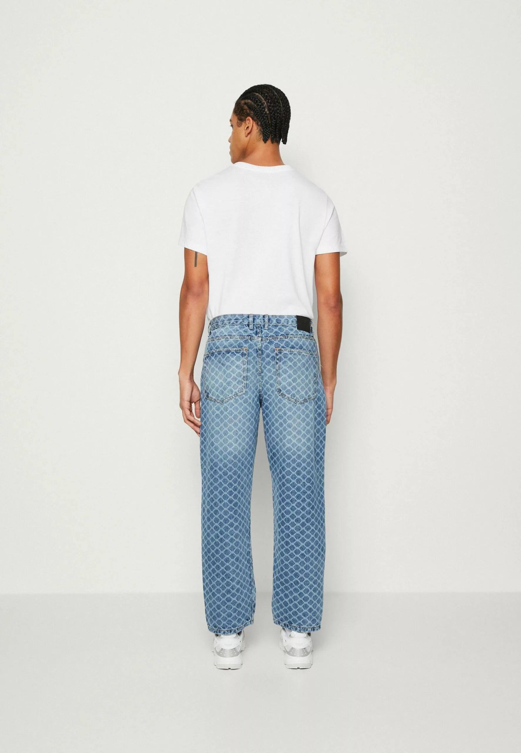Redefined Rebel Tokyo Print - Relaxed Fit Jeans - Light Blue - Afbeelding 3