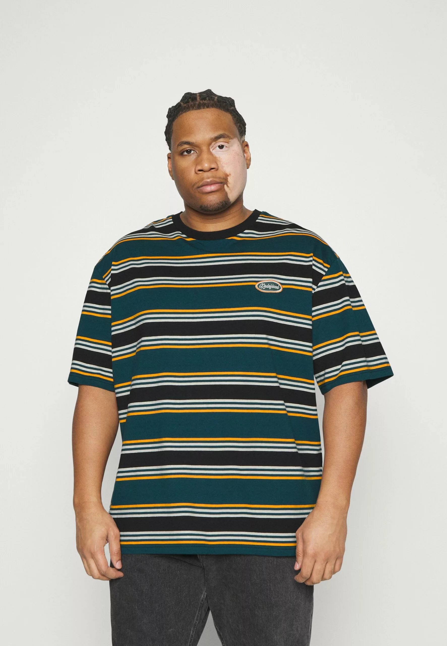 Redefined Rebel Tucker Tee - T-Shirt Print - Flame Orange