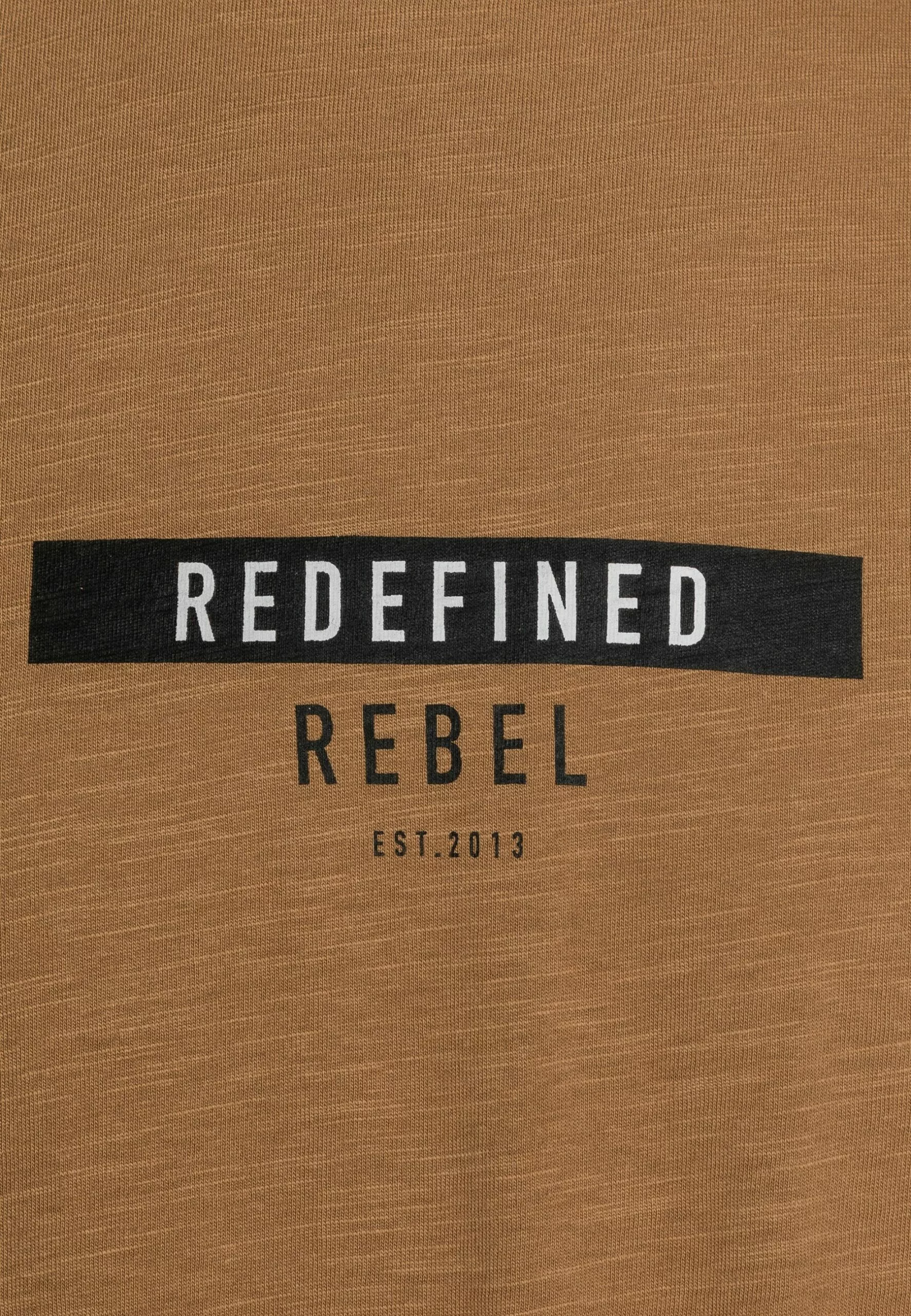 Redefined Rebel Rrguti Tee - T-Shirt Print - Dijon - Afbeelding 5