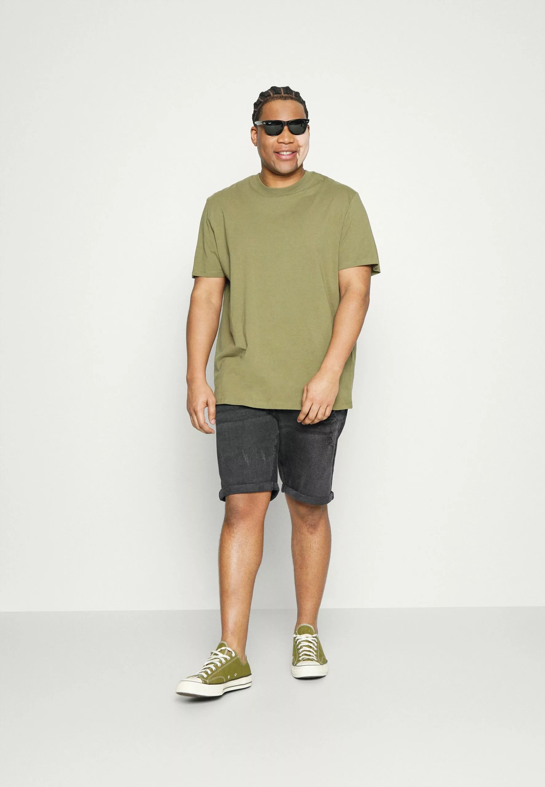 Redefined Rebel Rroslo Destroy- Jeansshort - Dust Black - Afbeelding 2