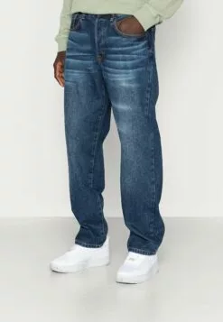 Redefined Rebel Rrrome Jeans - Straight Leg Jeans - Island Blue