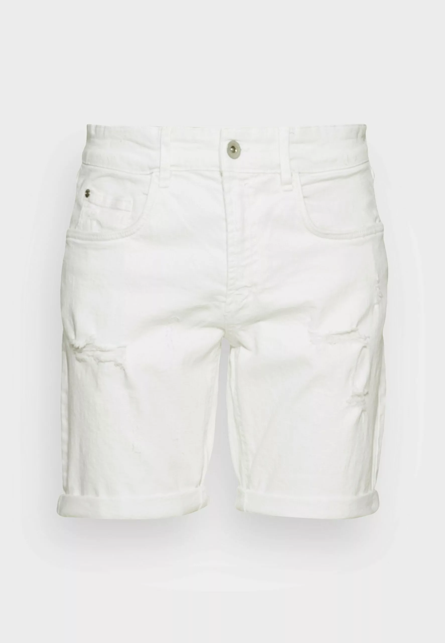 Redefined Rebel Oslo Destroy - Jeansshort - White - Afbeelding 4