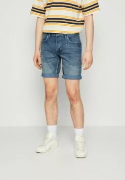 Redefined Rebel Stockholm- Jeansshort - Worn Vintage