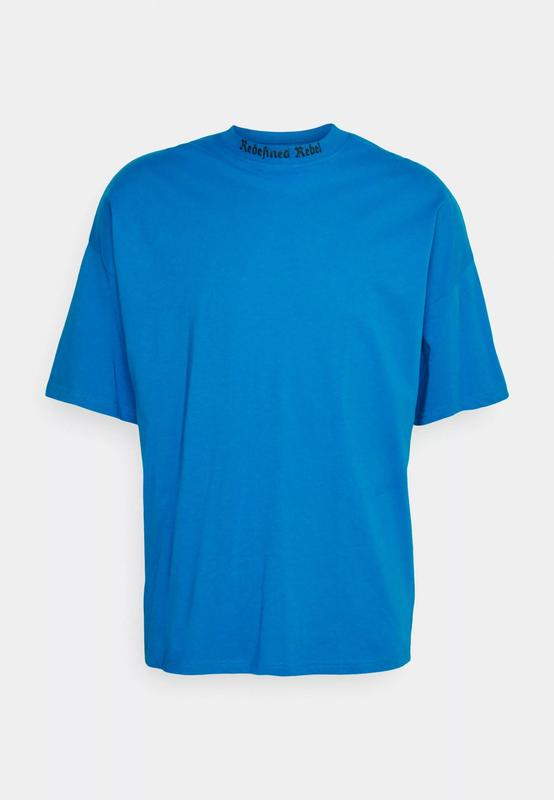 Redefined Rebel Aldo Tee - T-Shirt Print - Mykonos Blue - Afbeelding 5