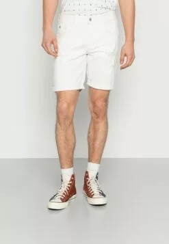 Redefined Rebel Oslo Destroy - Jeansshort - White