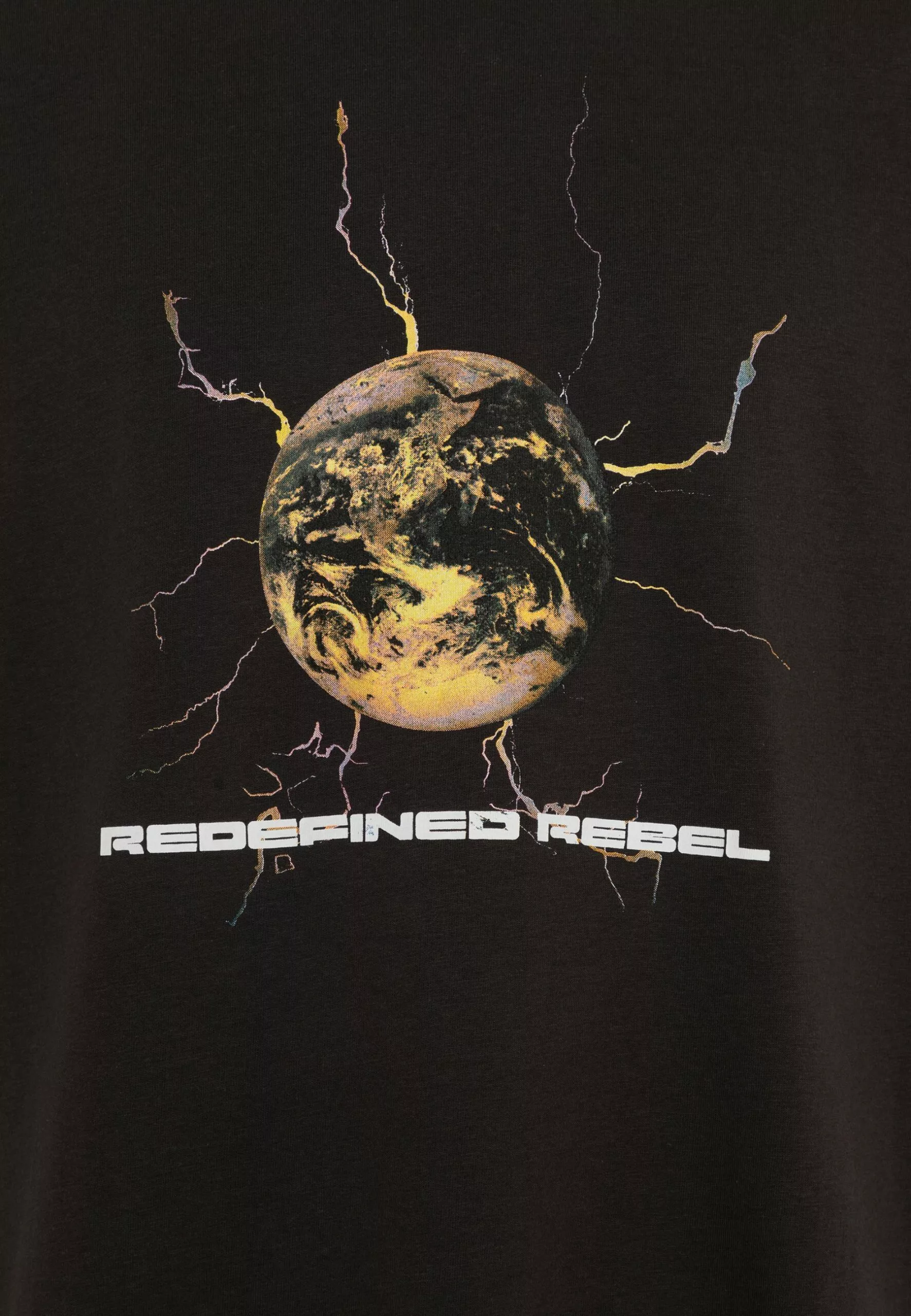 Redefined Rebel Rrharlan Tee - T-Shirt Print - Bristol Black - Afbeelding 5