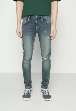 Redefined Rebel Rrstockholm - Slim Fit Jeans - Mucho Blue