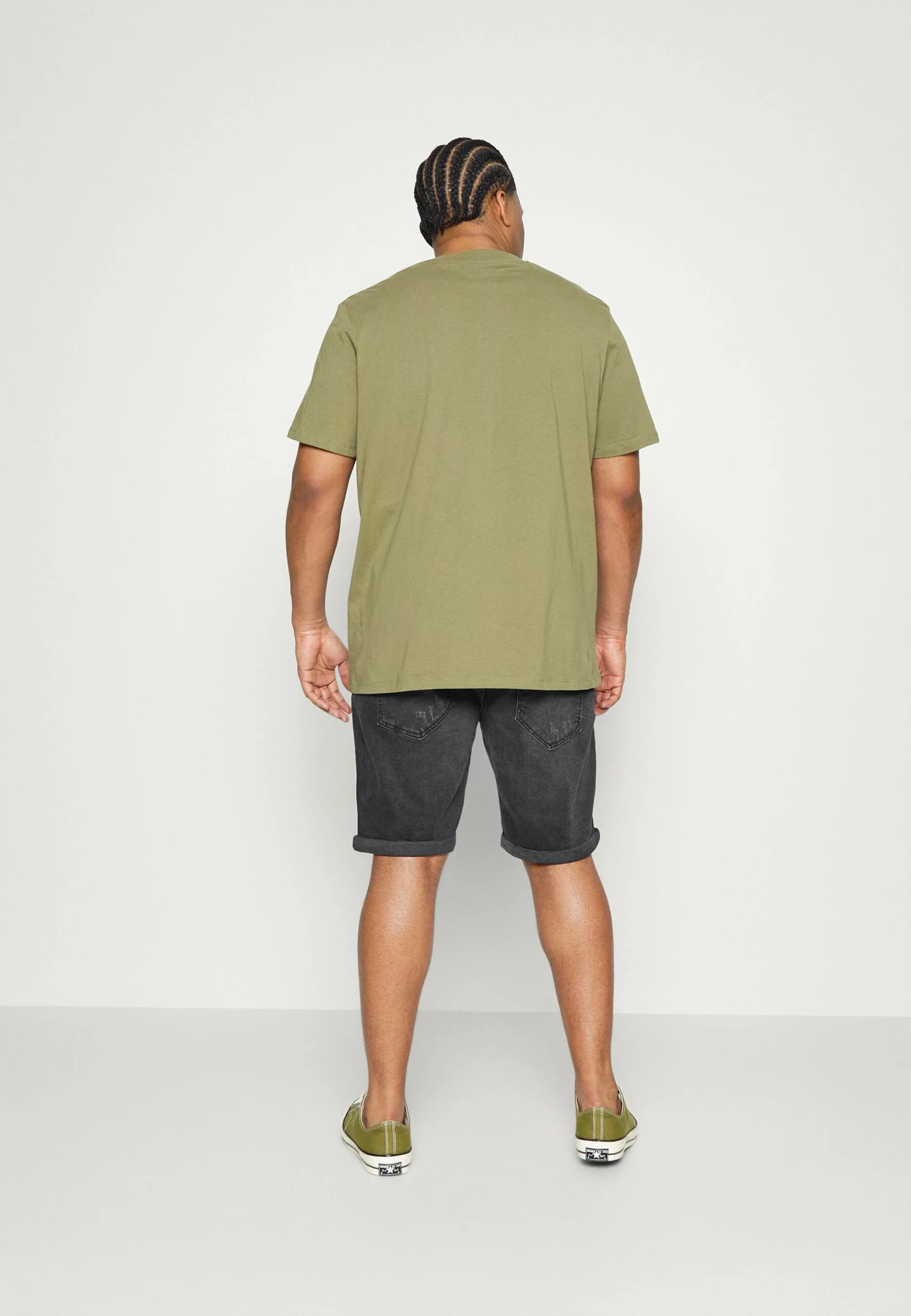 Redefined Rebel Rroslo Destroy- Jeansshort - Dust Black - Afbeelding 3