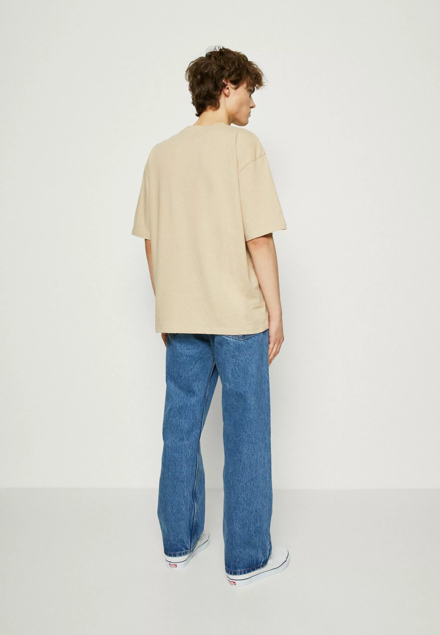 Redefined Rebel Alex Tee - T-Shirt Print - Sandshell - Afbeelding 3