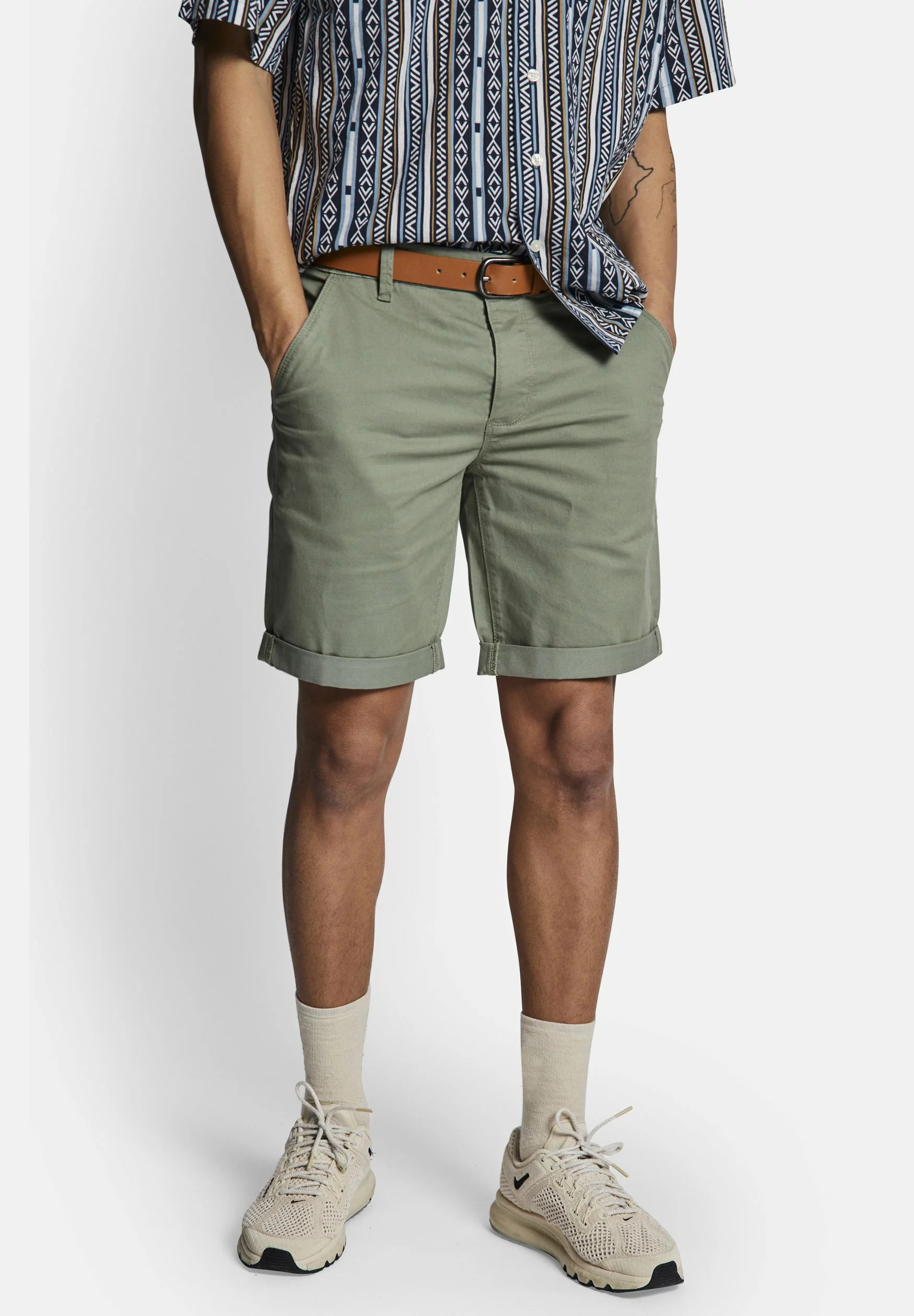 Redefined Rebel Mike - Shorts - Light Olive
