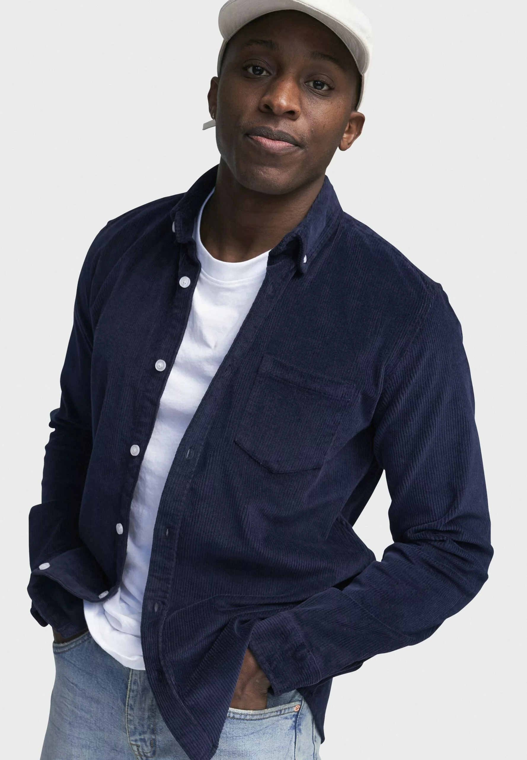 Redefined Rebel Sean - Overhemd - Navy