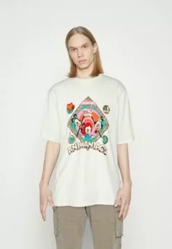 Redefined Rebel Rrlee Tee - T-Shirt Print - Offwhite