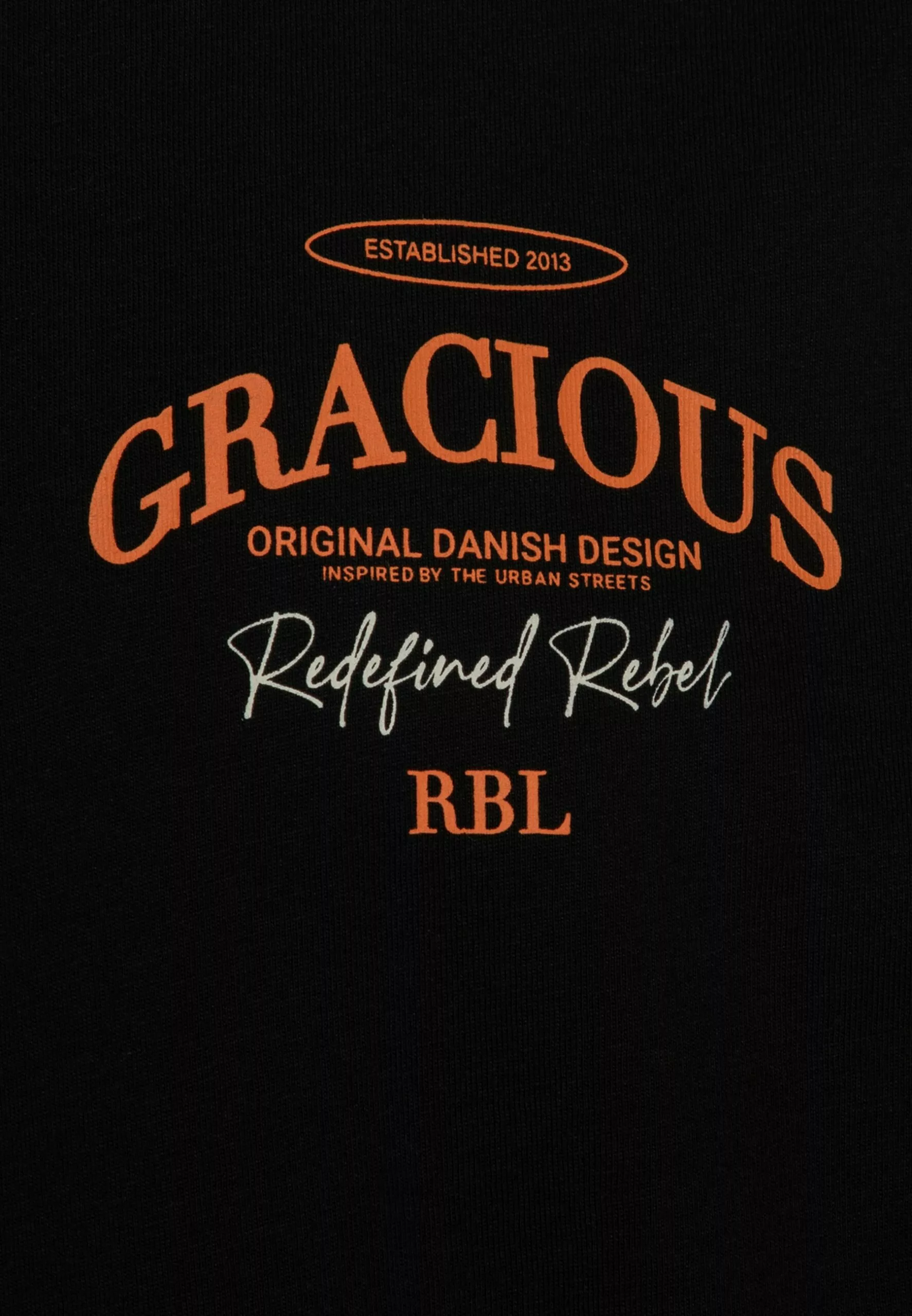 Redefined Rebel Tee Unisex - T-Shirt Print - Black - Afbeelding 5