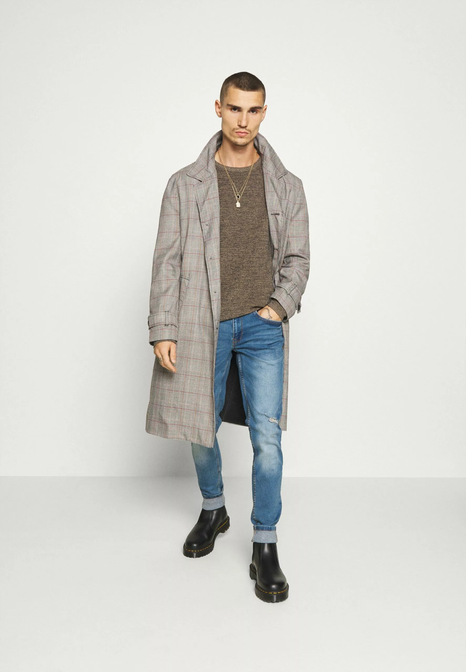 Redefined Rebel Martin- Trui - Travertine - Afbeelding 2