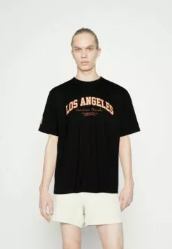 Redefined Rebel Rrsago Tee - T-Shirt Print - Black