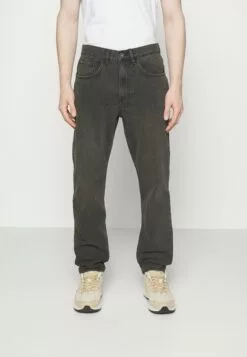 Redefined Rebel Manchester- Straight Leg Jeans - Black Grey