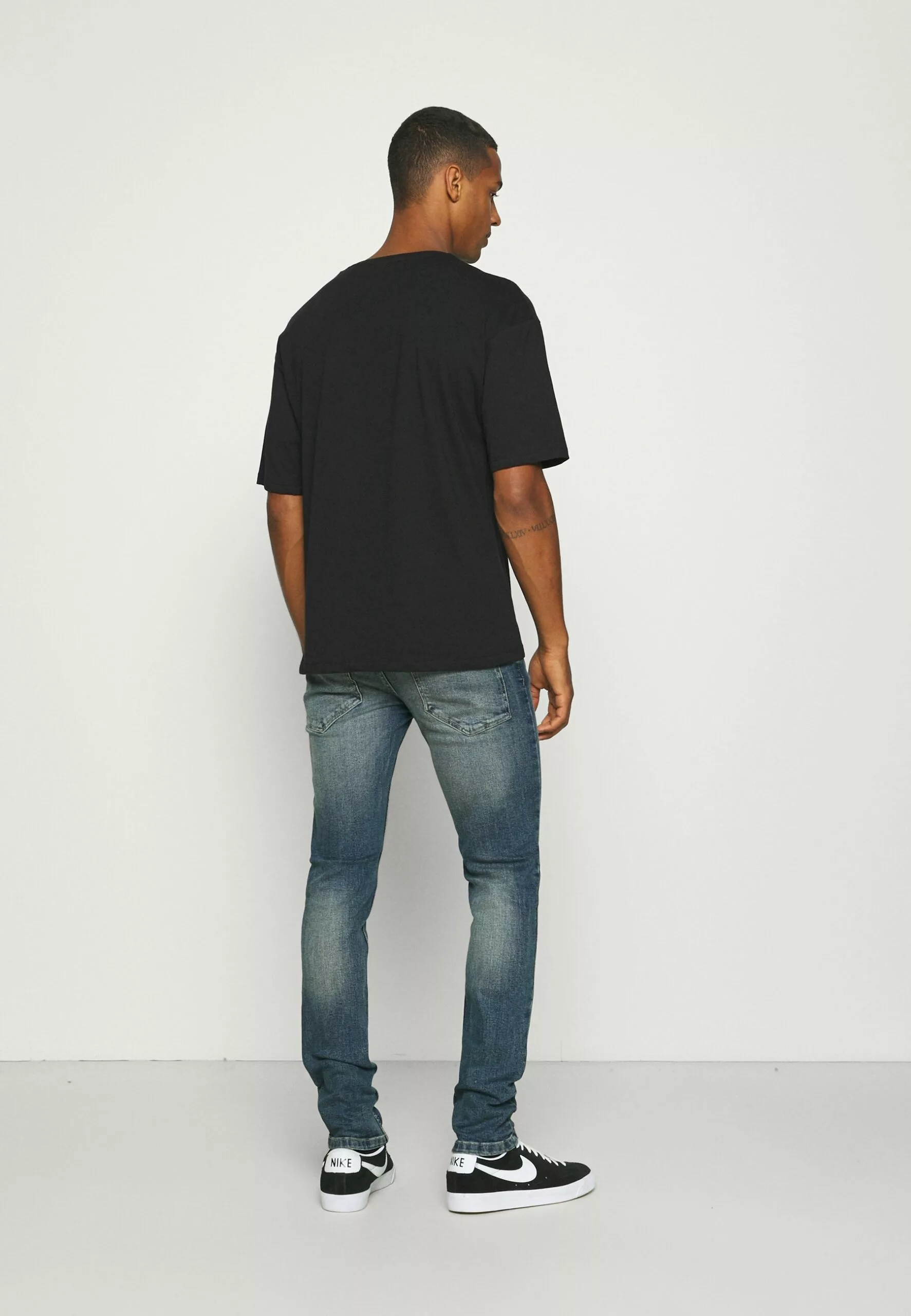 Redefined Rebel Stockholm Destroy - Slim Fit Jeans - Rex Indigo - Afbeelding 3