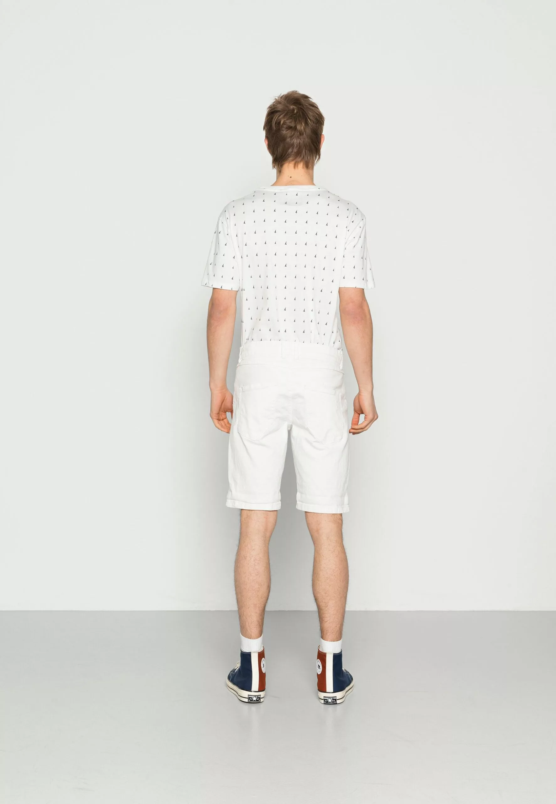 Redefined Rebel Oslo Destroy - Jeansshort - White - Afbeelding 3