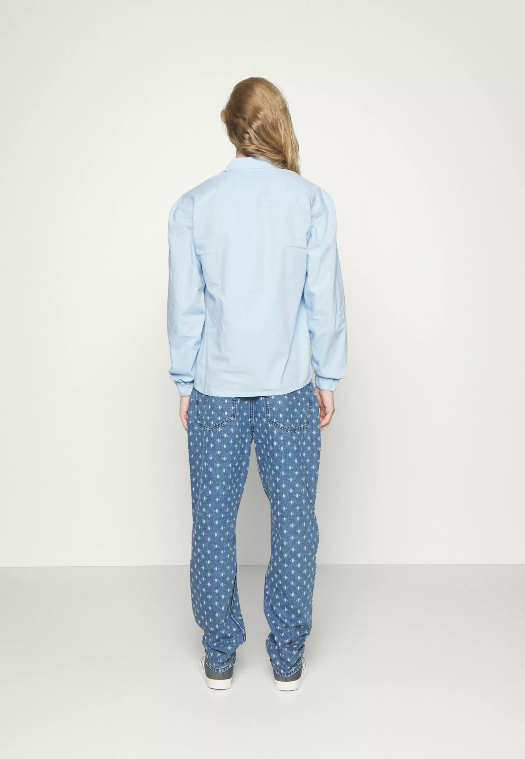 Redefined Rebel Tokyo Destroy- Relaxed Fit Jeans - Mid Blue - Afbeelding 3