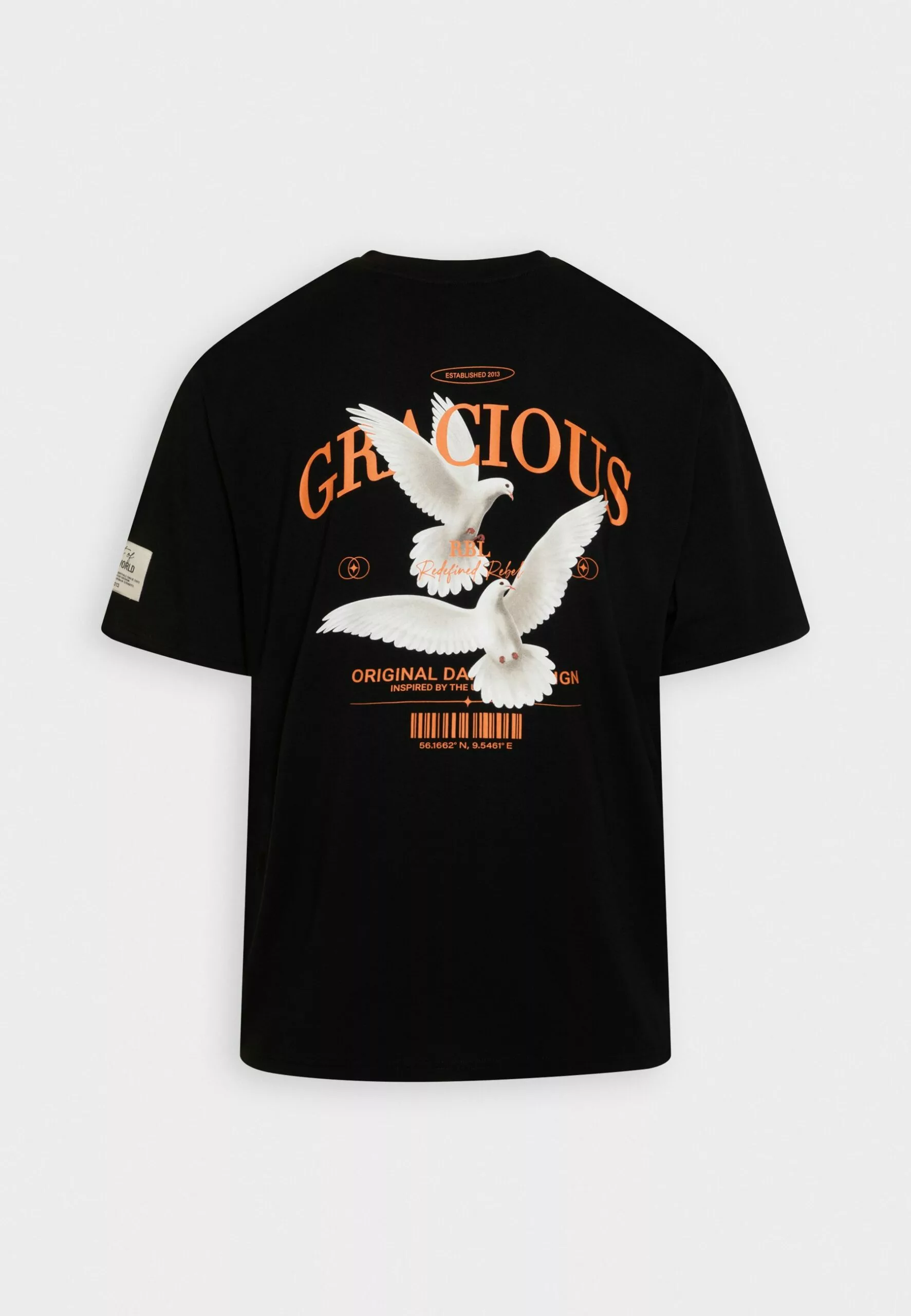 Redefined Rebel Tee Unisex - T-Shirt Print - Black - Afbeelding 6