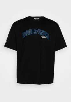 Redefined Rebel Rrkeaton Tee - T-Shirt Print - Black