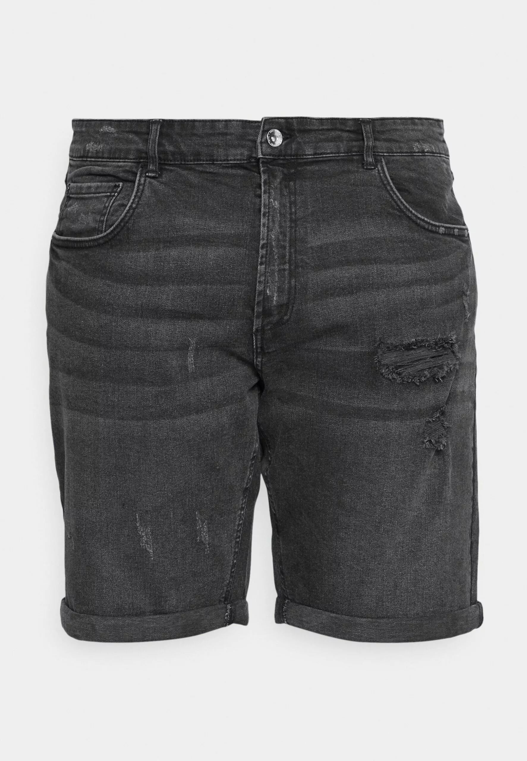 Redefined Rebel Rroslo Destroy- Jeansshort - Dust Black - Afbeelding 4